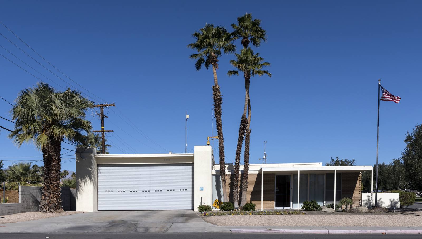 Hugh Kaptur's Fire Station No. 3, completed in 1964: the modernist vocabulary reached civic buildings as well as houses.